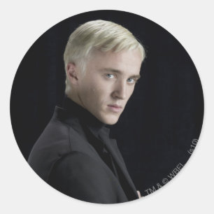 Draco Malfoy Arms Crossed Ronde Sticker