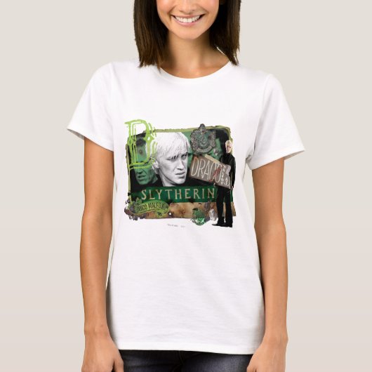 Draco Malfoy Collage 1 T-shirt (Voorkant)