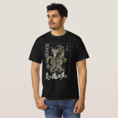 Draconic Japanese Dragon T-Shirt – Flame is tshirt (Voorkant volledig)