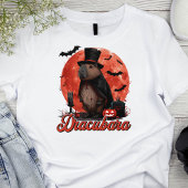 Dracubara Capybara Halloween Grappig T-shirt