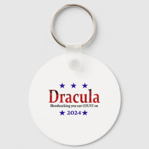 Dracula 2024 Verkiezingsbord - Grappig Halloween e Sleutelhanger