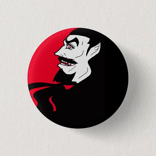 Dracula Abroad Button (Voorkant)