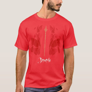 Dracula Bram Stoker Vlad kleur T-shirt