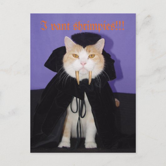 Dracula Bubba Briefkaart (Voorkant)