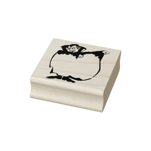 Dracula cape blanco silhouette kunstzegel 	rubberstempel (Stempel)