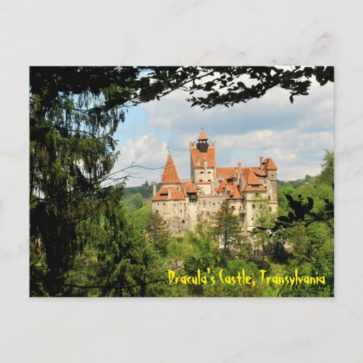 Dracula Castle in Transsylvanië, Roemenië Briefkaart (Voorkant)