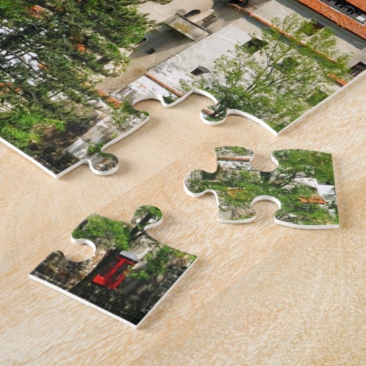 Dracula Castle in Transsylvanië, Roemenië Legpuzzel (Zijkant)