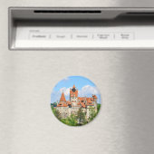 Dracula Castle in Transsylvanië, Roemenië Magneet (Insitu (Vaatwasser))