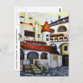 Dracula Castle - Interior Courtyard Briefkaart (Voorkant / Achterkant)