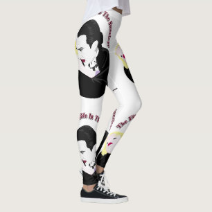 Dracula, de eerste biet is de liefste. leggings