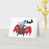 Dracula Et Cartes De Voeux De Bateaux (Fleur jaune)