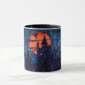 Dracula et tasse de Halloween de château (Centre)