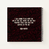 Dracula et Victorian Woman Halloween livre d'hôtes (Dos)