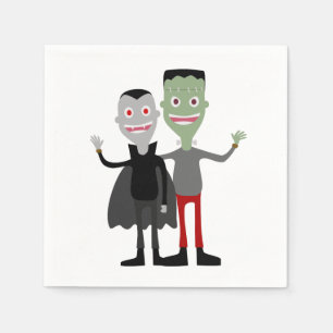 Dracula & Frankenstein Servet