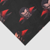 Dracula Gothic Horror Halloween Tissuepapier (Detail)