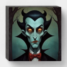 Dracula indigné sur un