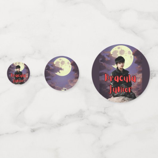 Dracula Junior Confetti (Voorkanten)