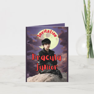 Dracula Junior - Gevouwen Uitnodiging