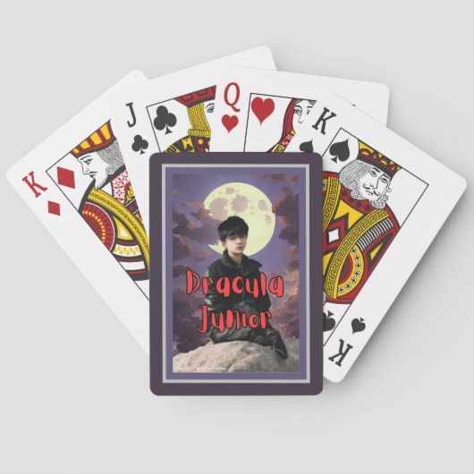 Dracula Junior - Pokerkaarten (Achterkant)
