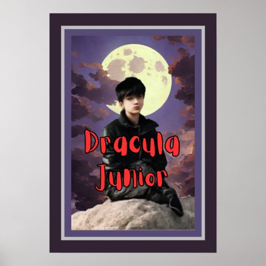 Dracula Junior Poster (Voorkant)