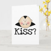 Dracula Kiss Kaart (Gele Bloem)