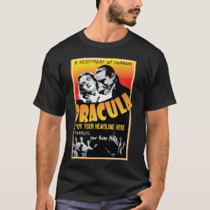 Dracula klassieke horrorfilm t-shirt