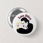 Dracula, Love Bites Ronde Button 5,7 Cm (Voorkant /achterkant)
