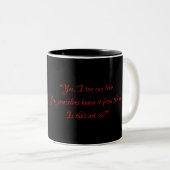 Dracula Love Mug (Devant droit)