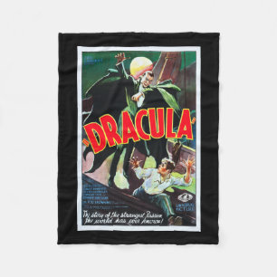 Dracula Monster Movie Blanket Fleece Deken