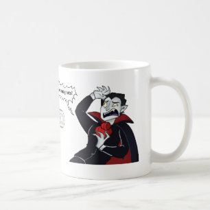 Dracula: Nee... geen magneten! Koffiemok