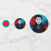 Dracula-ontwerp Confetti (Voorkanten)