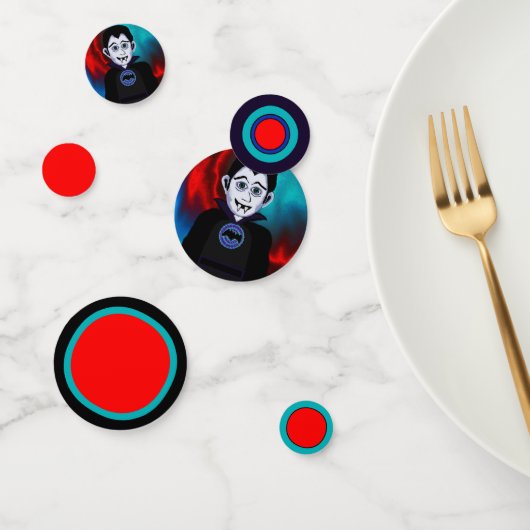 Dracula-ontwerp Confetti (Groep)