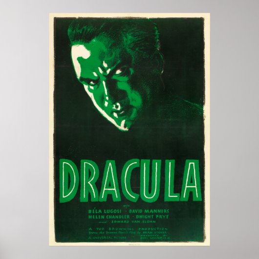 Dracula poster (Voorkant)