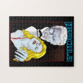 Dracula V1-ontwerppuzzel Legpuzzel (Horizontaal)