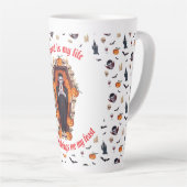 🧛  ♂️ Dracula Vampire Halloween Mug 🎃 Blanc (Angle droit)