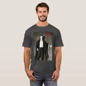 Dracula - Vloeiende operator T-shirt (Voorkant volledig)