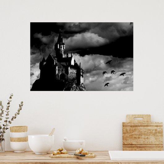 Dracular's Castle Poster (Keuken)