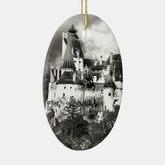 Dracula's Castle, Transsylvanië Keramisch Ornament (Rechts)