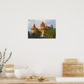 Dracula's kasteel, hilltop eerie poster (Keuken)