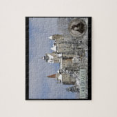 Dracula's kasteel in Bran in de winter Legpuzzel (Verticaal)