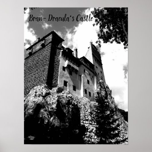Dracula's kasteel in Bran Poster (Voorkant)