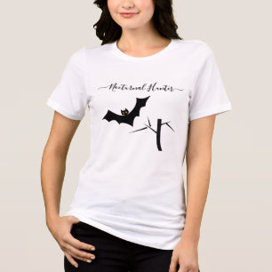 Dracula's Nocturnal Waits Funny Bite Of The Night Tri-Blend Shirt