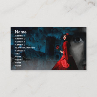 Draculas sonne le carte de visite