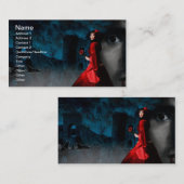 Draculas sonne le carte de visite (Devant / Derrière)