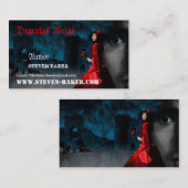 Draculas sonne le carte de visite (Devant / Derrière)
