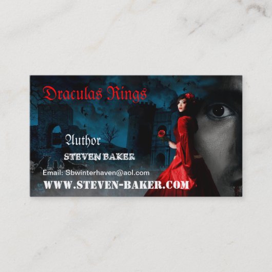 Draculas sonne le carte de visite (Devant)
