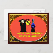 Dracula's Vriendin Briefkaart (Voorkant / Achterkant)