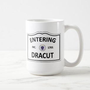 DRACUT MASSACHUSETTS Hometown Mass MA Townie Koffiemok