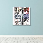 Draden Canvas Afdruk (Insitu (Houten vloer))