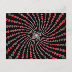 Dradenspiraal: Vectorkunst: Briefkaart